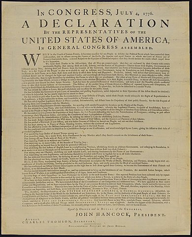 Declaration of Independence