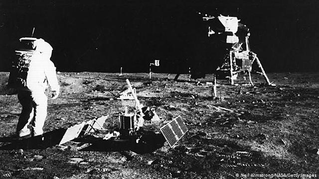 La llegada del hombre a la luna