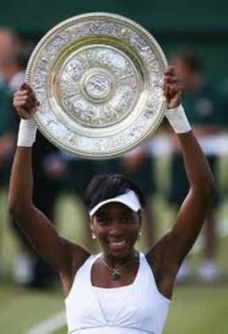 She repeated the Wimbledon crown, defending it against her sister Serena.