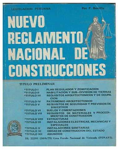 NUEVO REGLAMENTO DE CONSTRUCCIONES