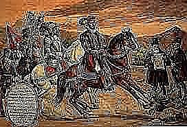 Llegada de Nuño Beltran a Tzintzuntzan