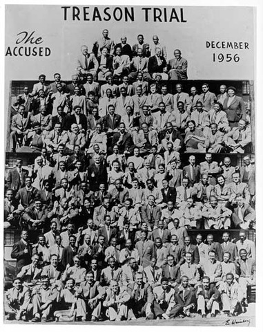 Treason Trials for Anti-Apartheid Activists, begins