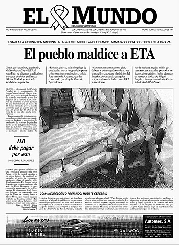 Secuestro y asesinato de Miguel Ángel Blanco por ETA