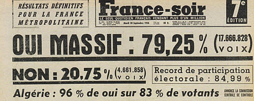 Victoire du «&nbsp;oui&nbsp;»