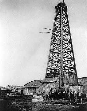 Oil discovery in Turner Valley