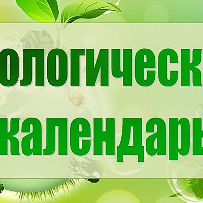 Timeline: Экологический календарь2020