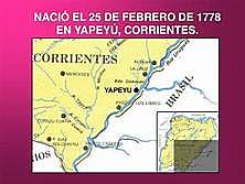 Nace en Yapeyu.