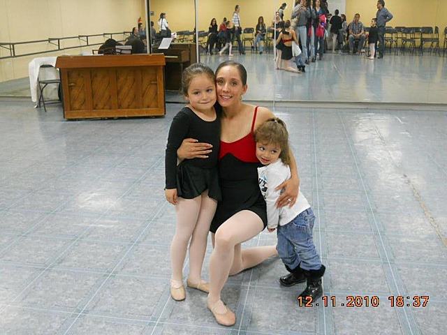 Fuimos a clases de ballet