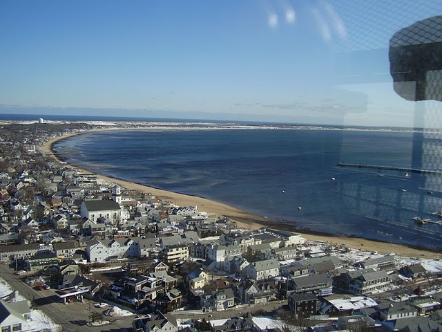 view from Pilgrim Monument