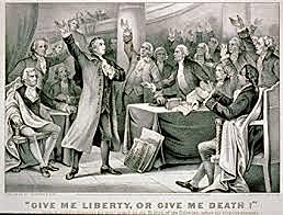 Patrick Henry's "Give Me Liberty or Give Me Death" speech