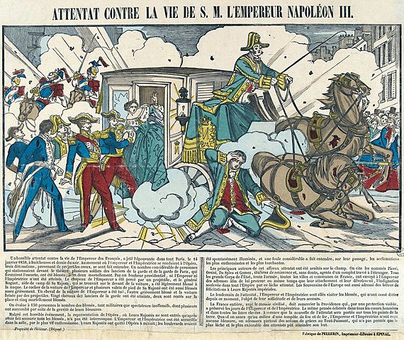 Attentat d'Orsini contre Napoléon III