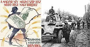 A honvédség megszállja a Bácskát, a baranyai háromszöget, a Muraközt és a Muravidéket