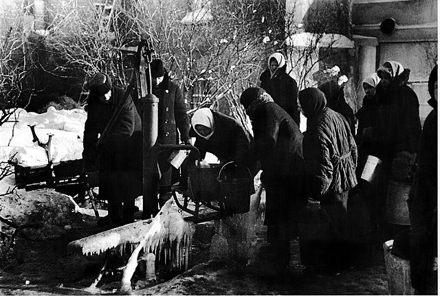 The Leningrad blockade