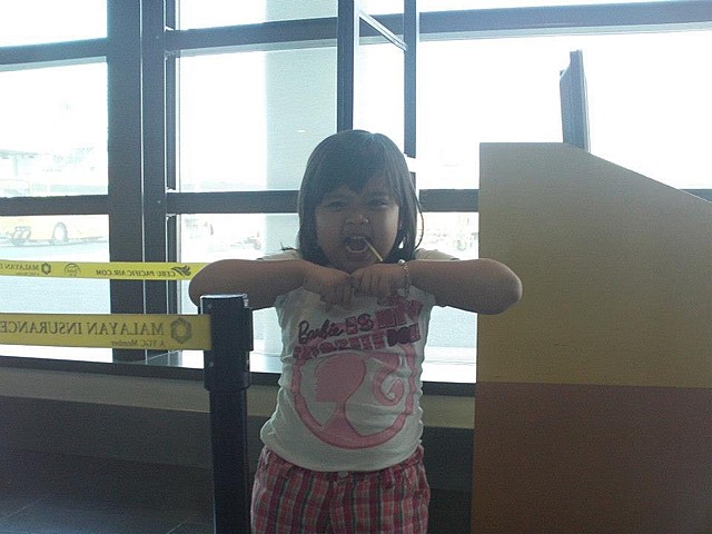 My first airplane ride