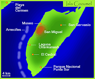 LLEGAN A LA ISLA DE COZUMEL