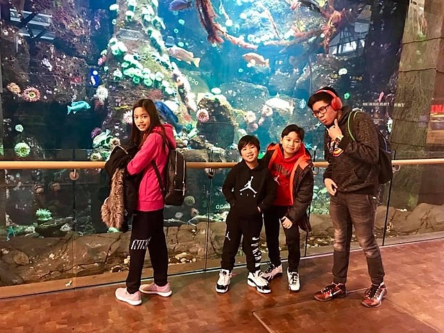 We went for a vacation to the Philippines