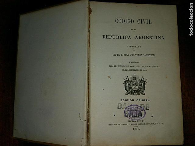 Sanción del Código Civil
