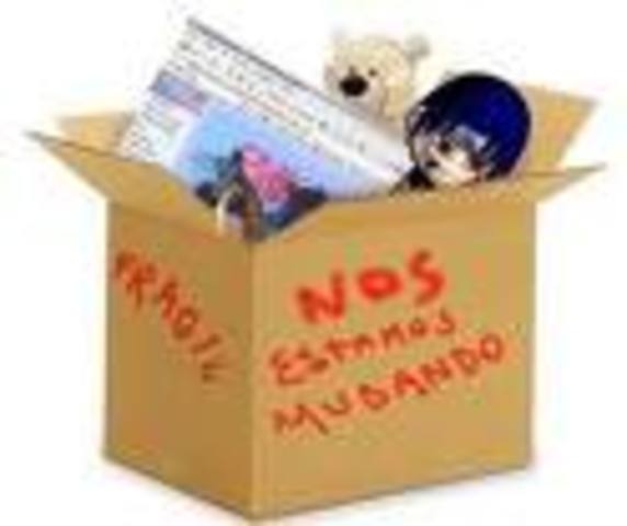 Nos sacron por primera vez de una casa