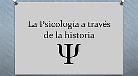 Timeline: Historia de la psicología