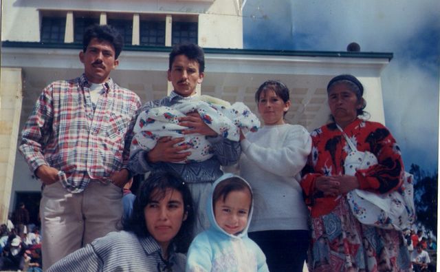 De salida con mi familia