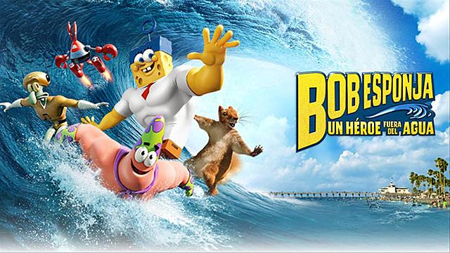 bob esponja un héroe fuera del agua
