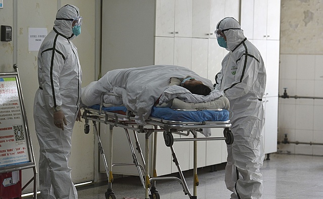 First death outside China