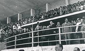 Inauguración estadio nacional
