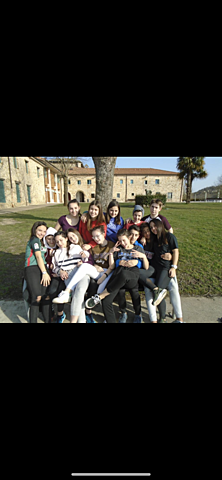 The first day on high school