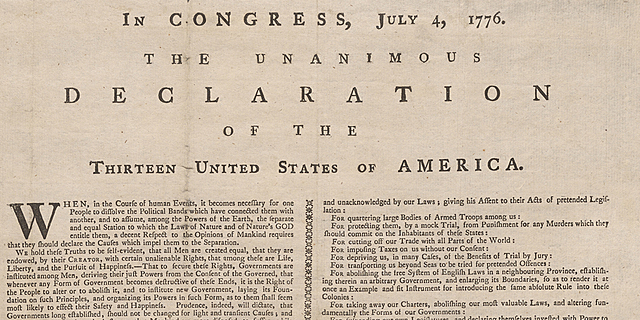 US History: Declaration of Independence