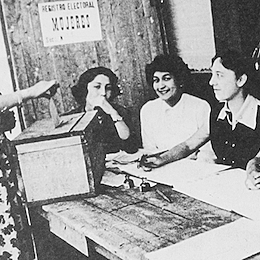 Voto femenino municipal