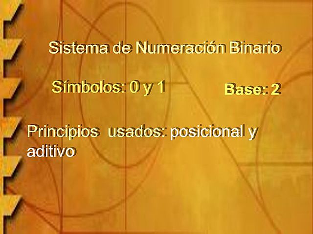 Sistema de numeración Binario