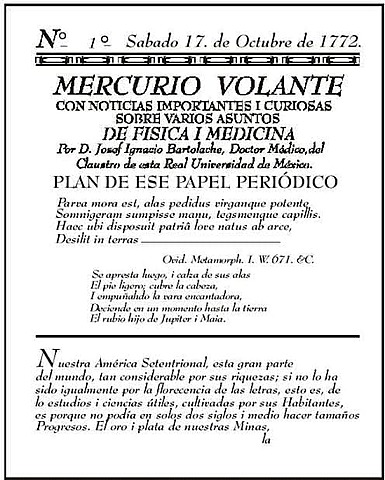 “Mercurio Volante”