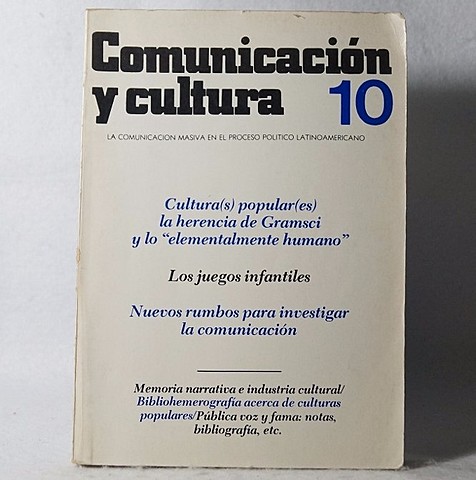 Migración de la revista "Comunicación y cultura"