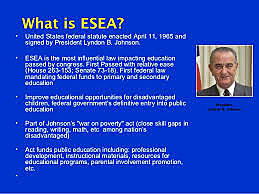 elementary and secondary education act