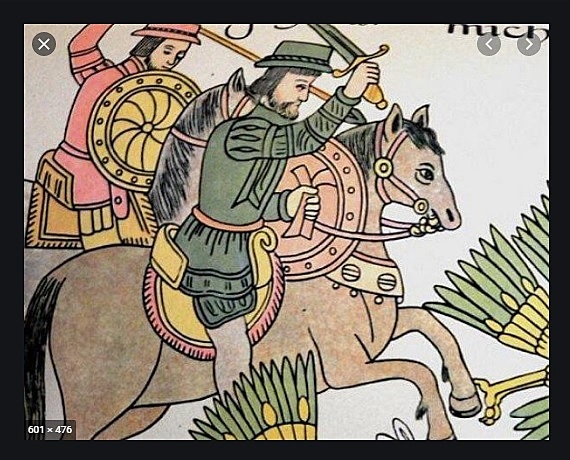 Llegada de Nuño Beltrán a Tzintzuntzan