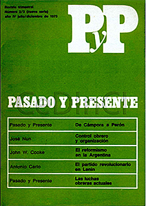 Revista Pasado y Presente.