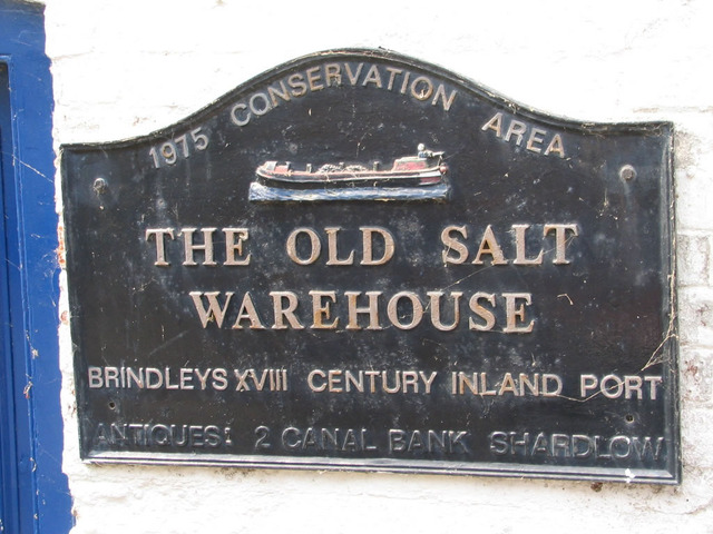 The Salt Warehouse is constructed and many other of Shardlows key buildings