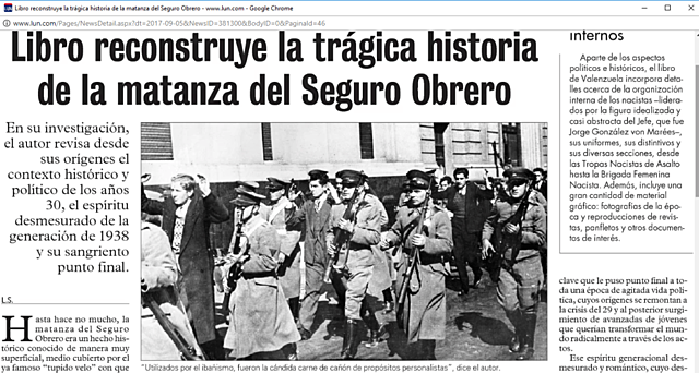 Matanza seguro obrero