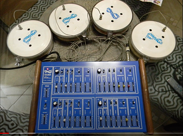 Electronic drums (Pollard Syndrum)