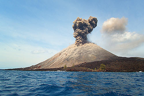 Mt Krakatoa, Indonesia