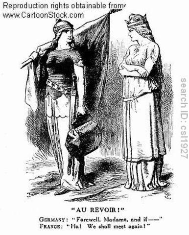 The fall of the Napoleonic Empire