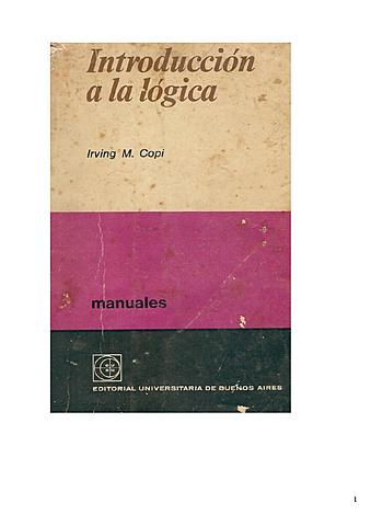 El primer manual de lógica simbólica fueron los Elementos de lógica teórica (1928)