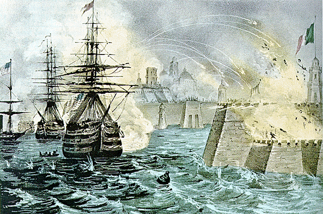 Las fuerzas de E.U ocupan Veracruz