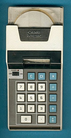 Cuarta Generacion, Calculadora de bolsillo ( La Canon Pocket)
