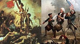 Timeline: Den franske og amerikanske revolusjon