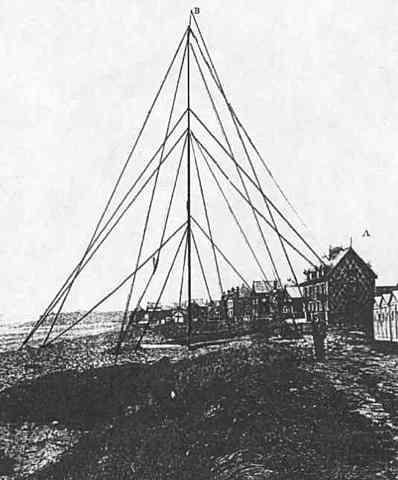 liaison entre la France et l'Angleterre au dessous de la manche entre Douvres et Wimereux