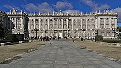 Se produce el incendio del Palacio real de Madrid