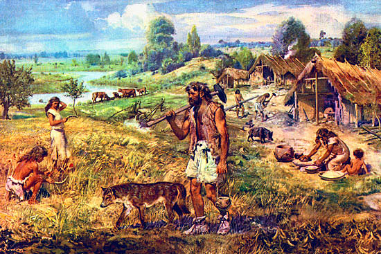 Surmiento de la ganaderia y la agricultura