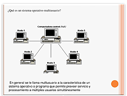 Sistemas multiusuario