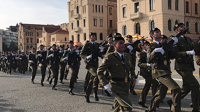 Començament del servei militar en l'Arma d'Infanteria a Barcelona